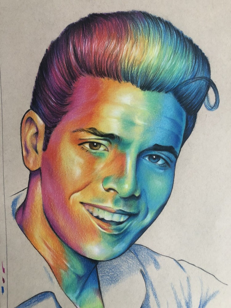 Cliff Richard Original Pencil Drawing. Fan-ART A4