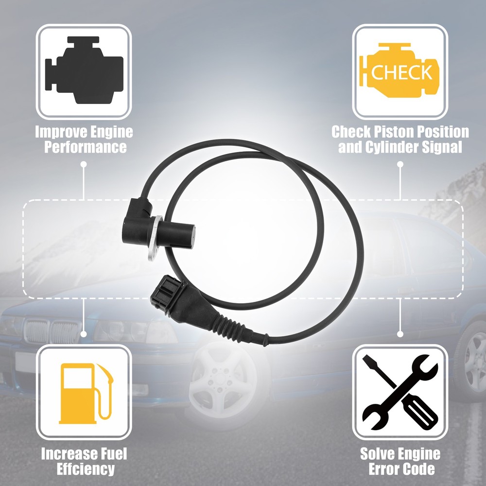 Crankshaft Position Sensor 12141703277 for BMW E36 E38 E39 528i 328i Z3