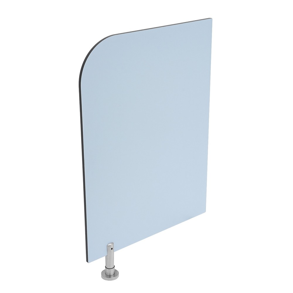 Wall-Mounted Men Urinal Partition Screen, Urinal Partition Divider Screen Blue