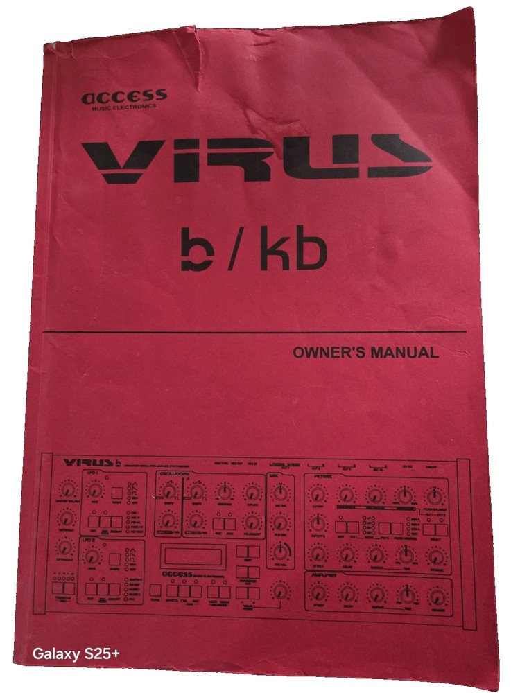 Access Virus B Desktop Digital Synthesizer excellent condition