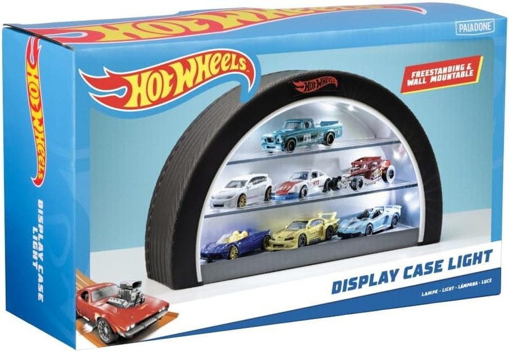Hot Wheels Display Case Light - Officially Licensed Mattel Merchandise, Light up