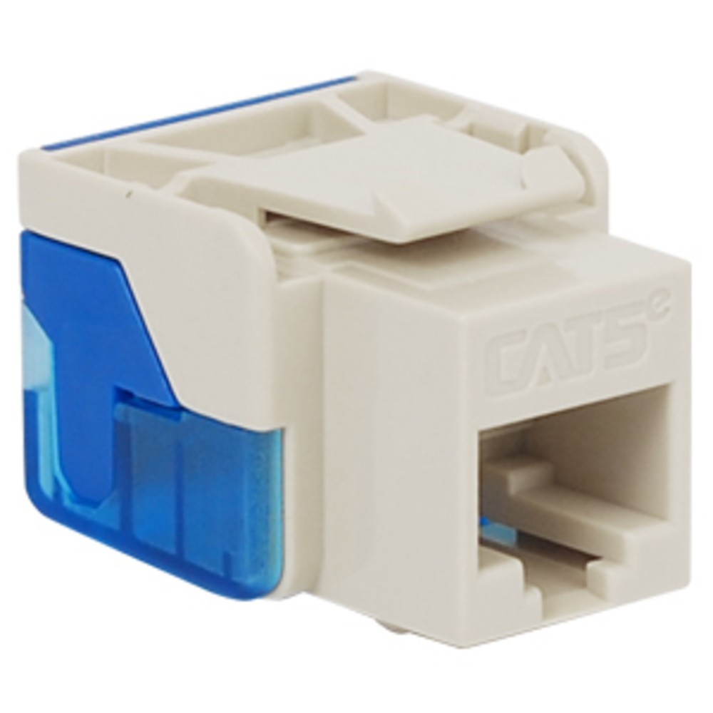 International Connectors and Cable Corp. IC1078E5WH Module Cat-5E Ez White