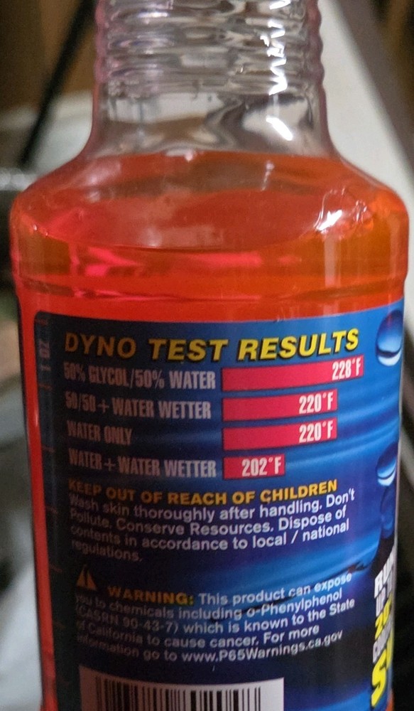 Wet Wetter Redline Super coolant