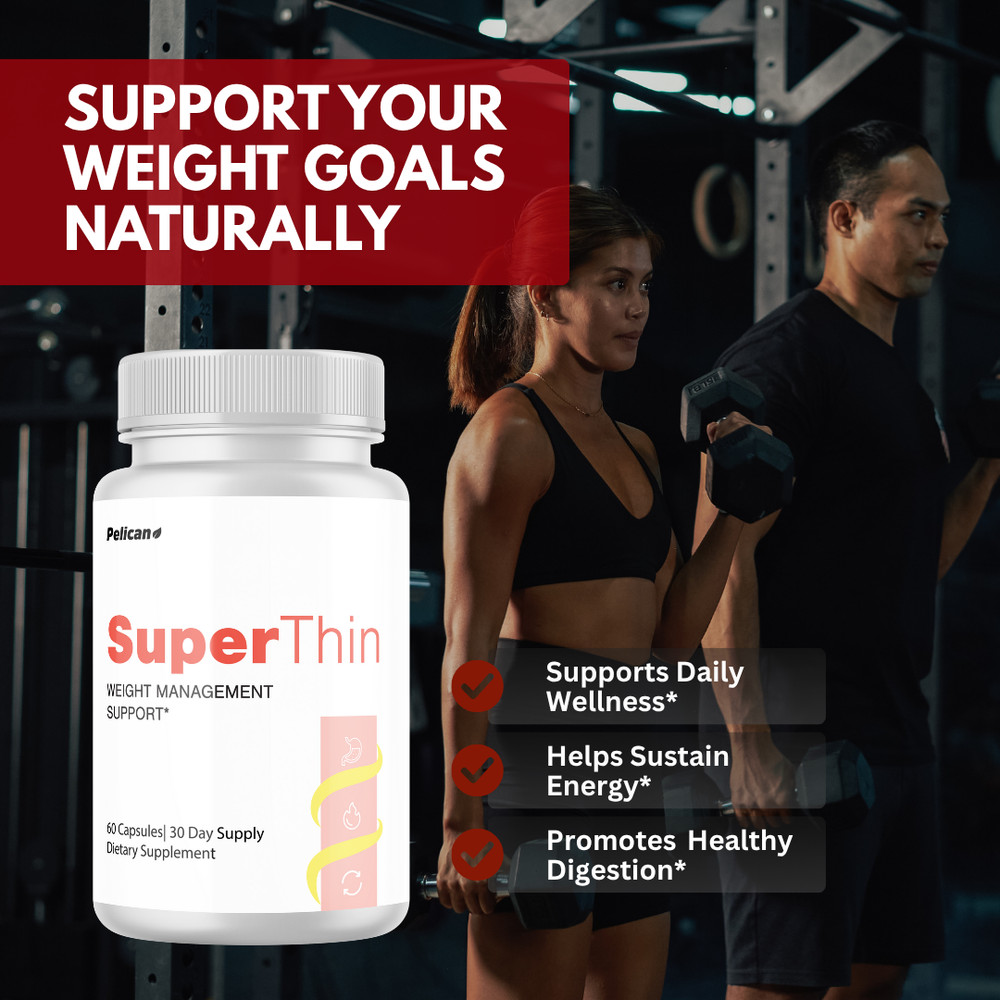 SuperThin- Keto & Weight Support- 2 Bottles- 120 Capsules