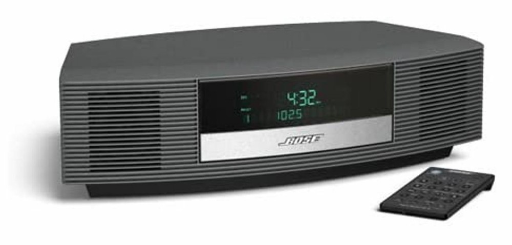 Bose Wave Radio II Graphite Gray W/ Remote and OEM Bluetooth Adapter