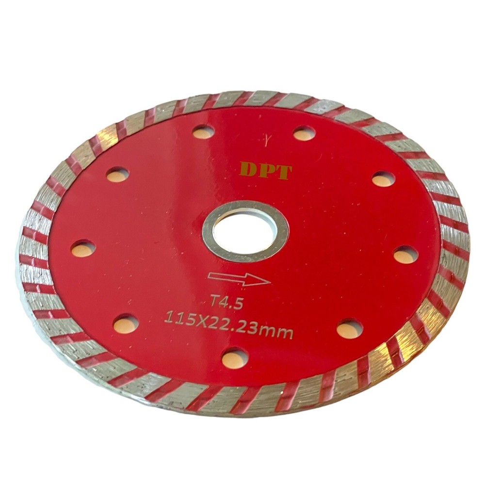 4-1/2 Diamond Saw Blade Cutting Tile Ceramic Concrete Stone Bricks Blocks 6 Pack