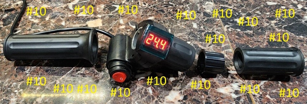 Razor Dirt Quad 24v 24volt Controller And Throttle Kit