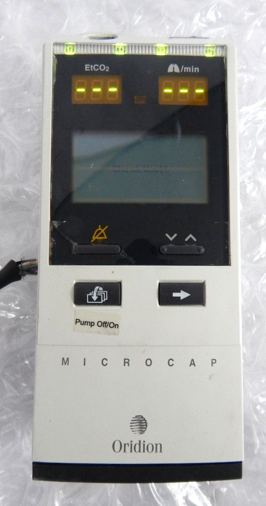ORIDION MICROCAP HANDHELD CAPNOGRAPH S/N 668