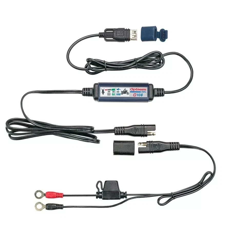 OptiMate O108 USB A Charger Kit - 3300 Ma