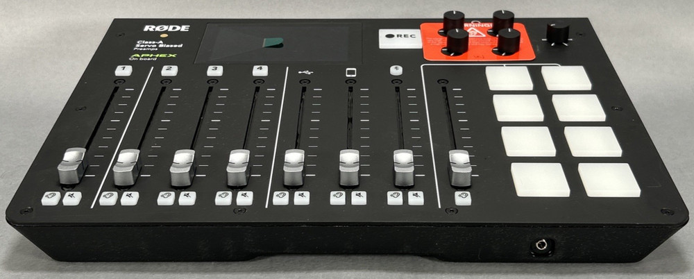 RODE RODECaster Pro Mixer Console USB Audio Interface W/Hard Case