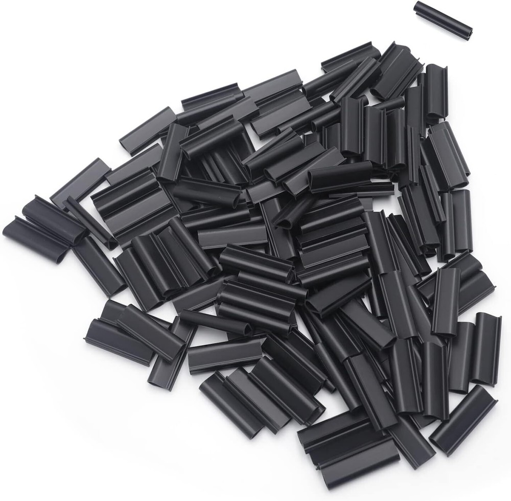 Black Mouting Bracket For Chain Link Fence View Blocking Privacy Tape Weave