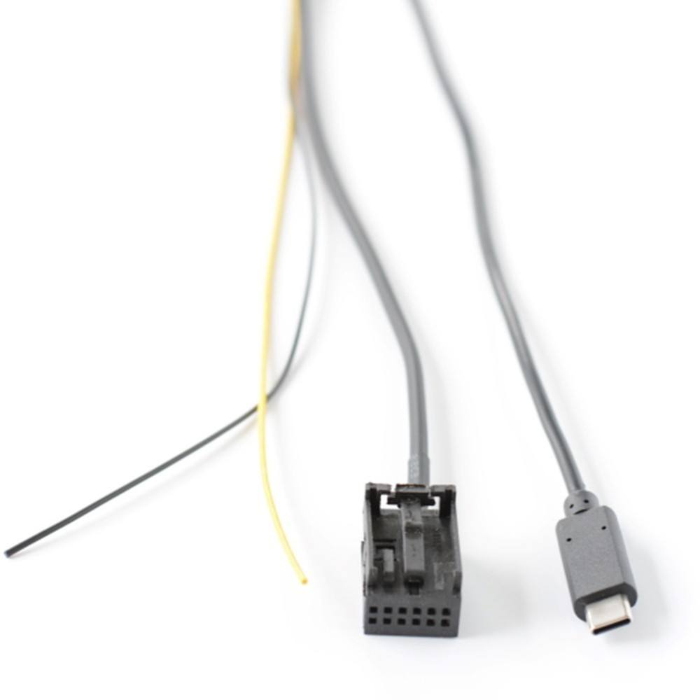 AUX Audio+Charging Cable for Cayenne CDR30 CDR31 TYPEC Quick Installation