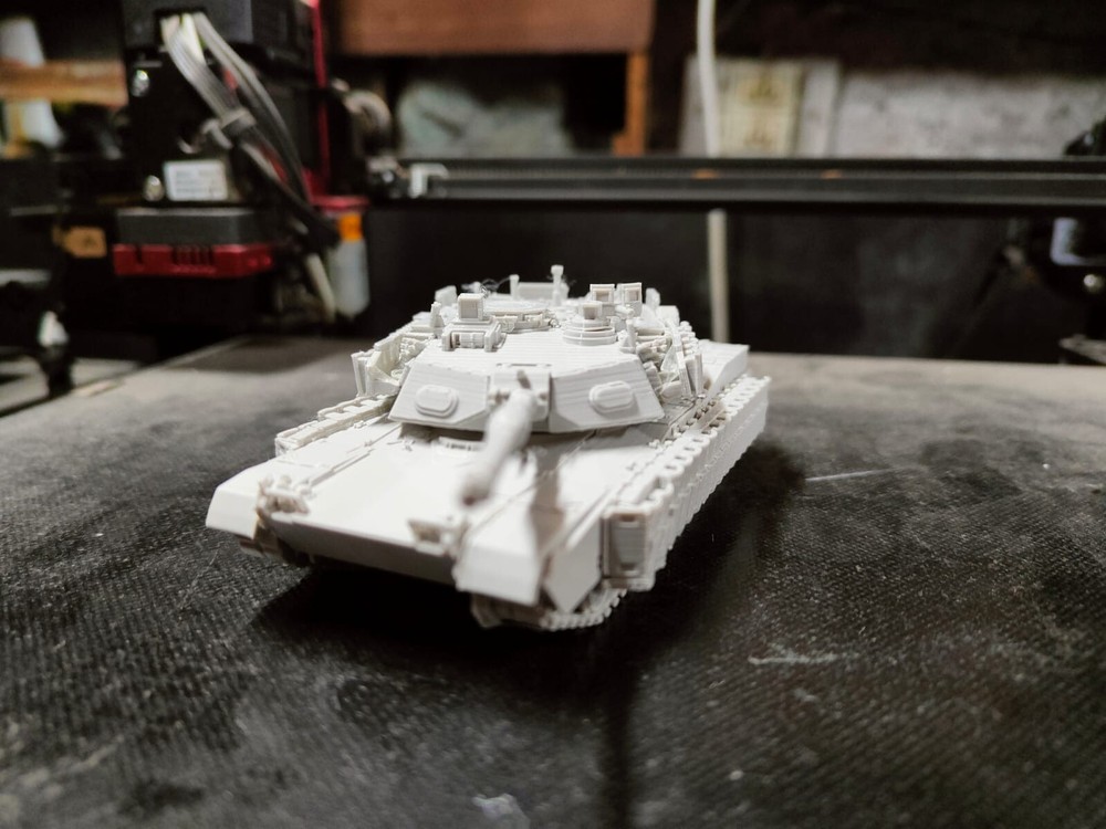 American Abrams M1A2 tank 1:48 scale Printed 3d model kits DIY