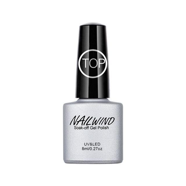 Nailwind UV & LED Base & Top Coat Bundle - Protect & Preserve Nails - 8ml