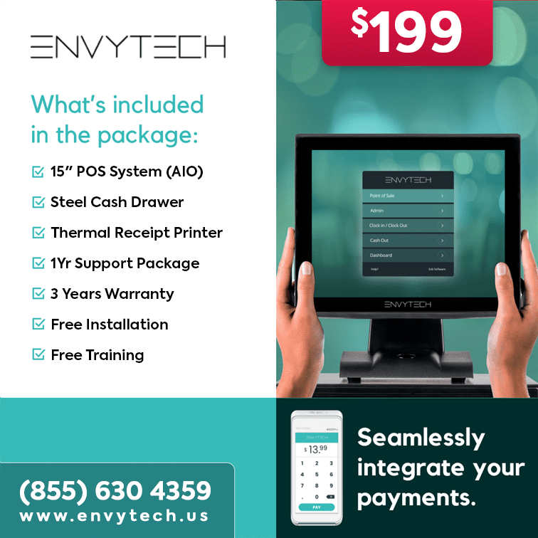 15” AIO ALL IN ONE Touchscreen POS System - $19 includes All Hardware & Software