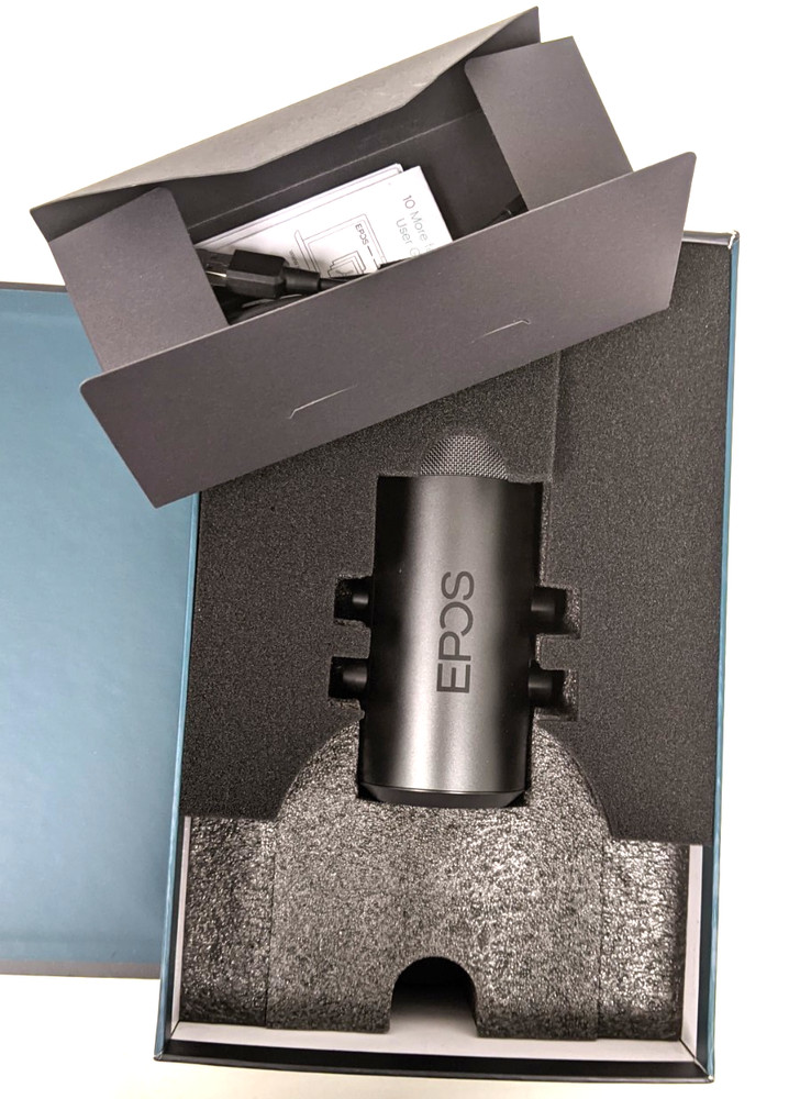 EPOS B20 USB Streaming Microphone Podcast Gaming PC PS5 Open Box