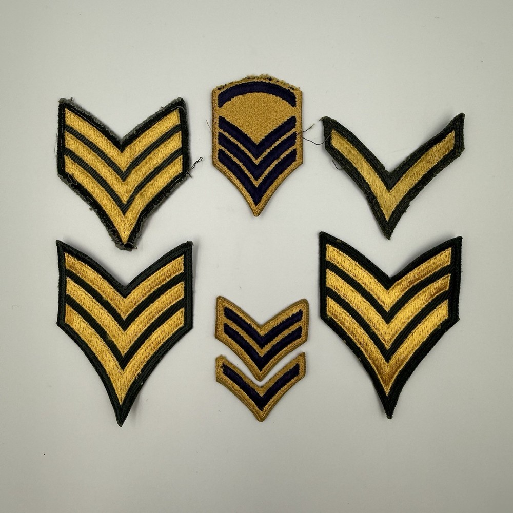 Army Uniform Chevron Patches Lot