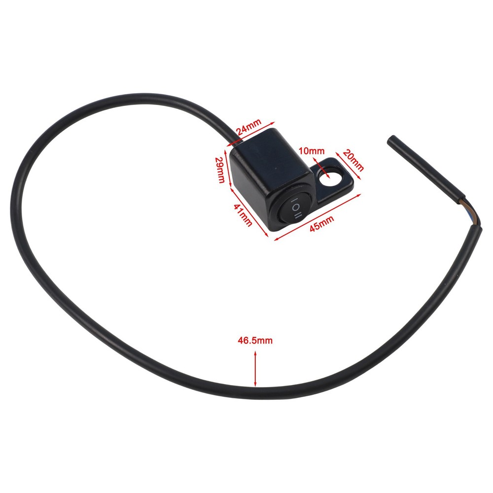 Motorcycle Handlebar 3Way Light Controller with Easy Installation Features
