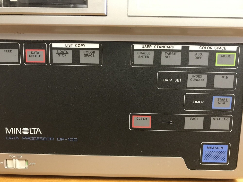 Konica Minolta DP-100 Data Processor Printer Used Japan - READ