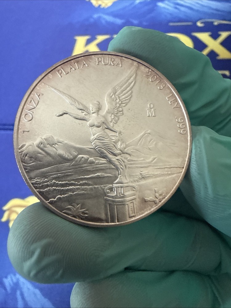 2013 Toned 1oz Silver Mexico Libertad