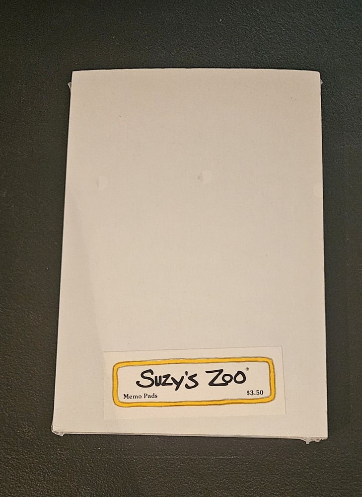 Suzys Zoo Memo Pad