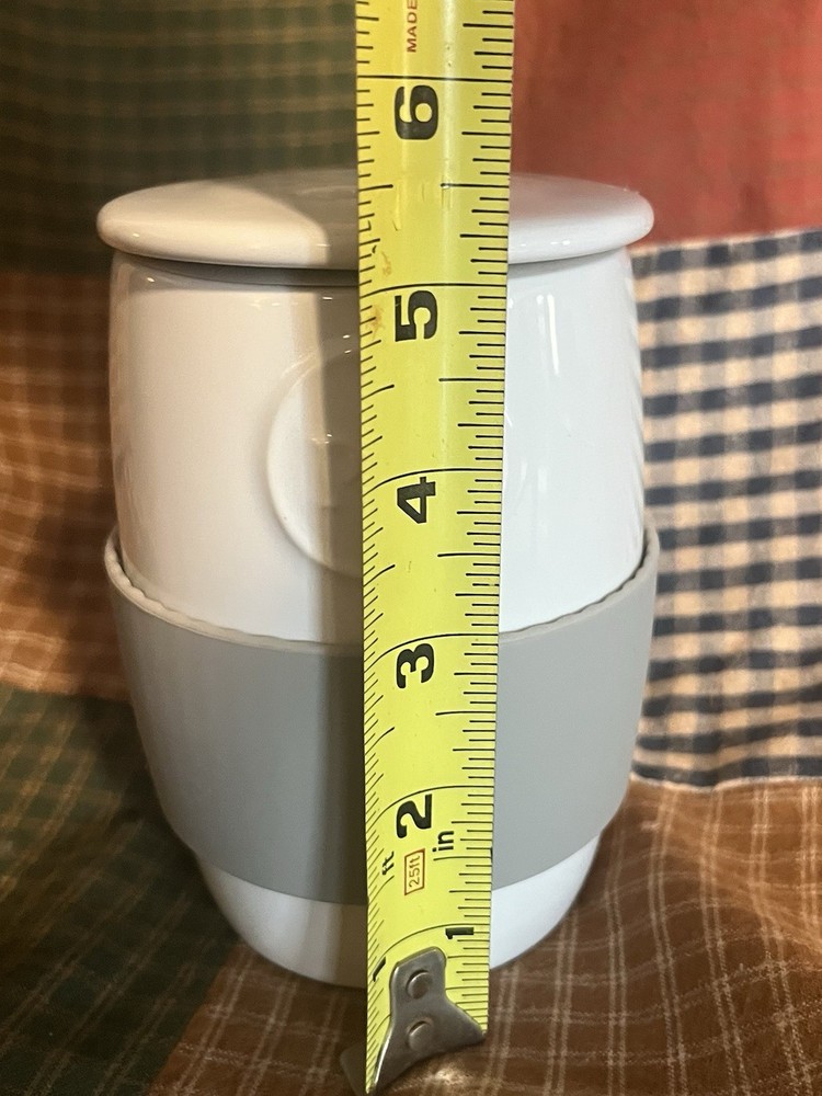 Pampered Chef Ceramic Egg Cooker New Without Box