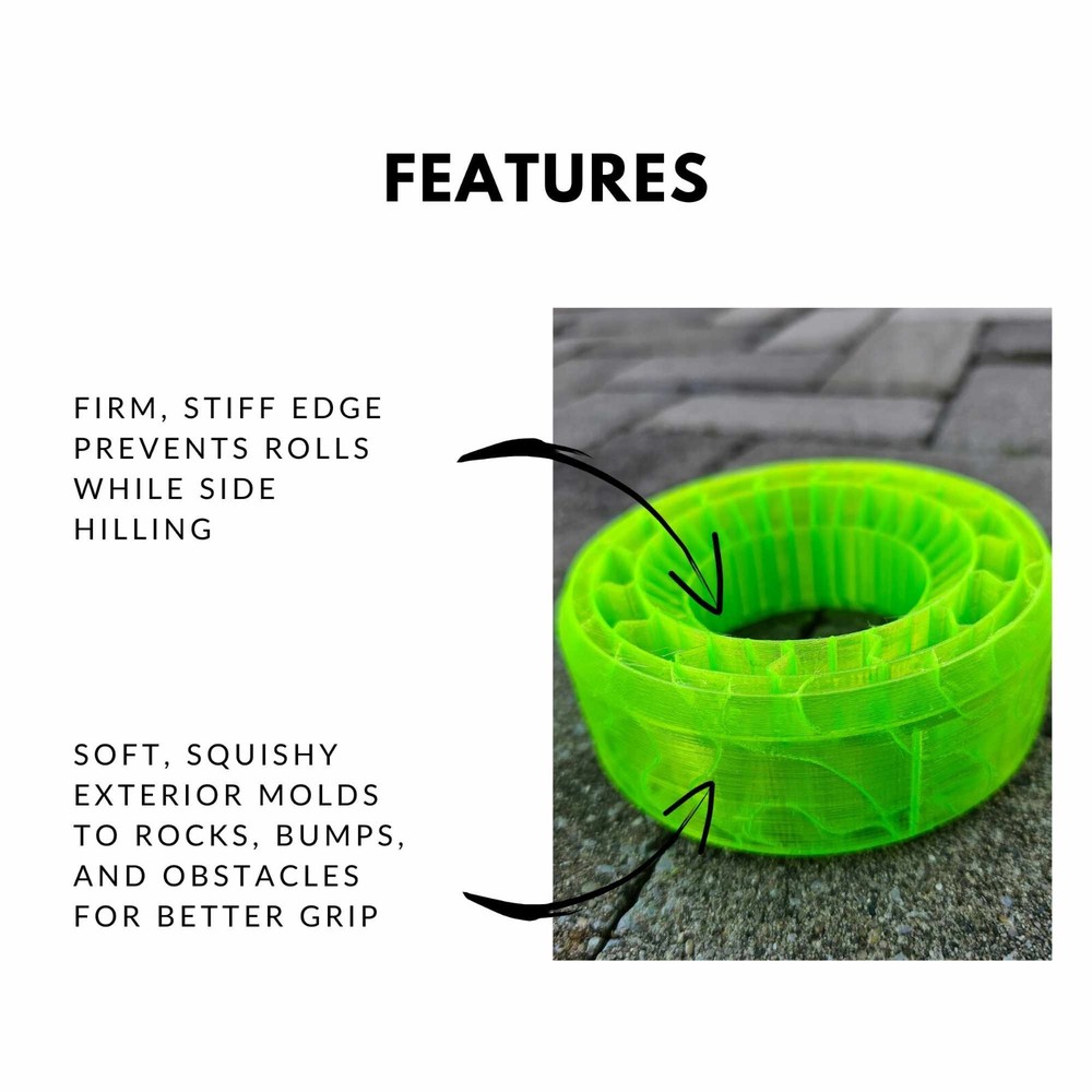 SCX6 3D Printed Tire Foam Insert 1/6th | All 4 Included!!