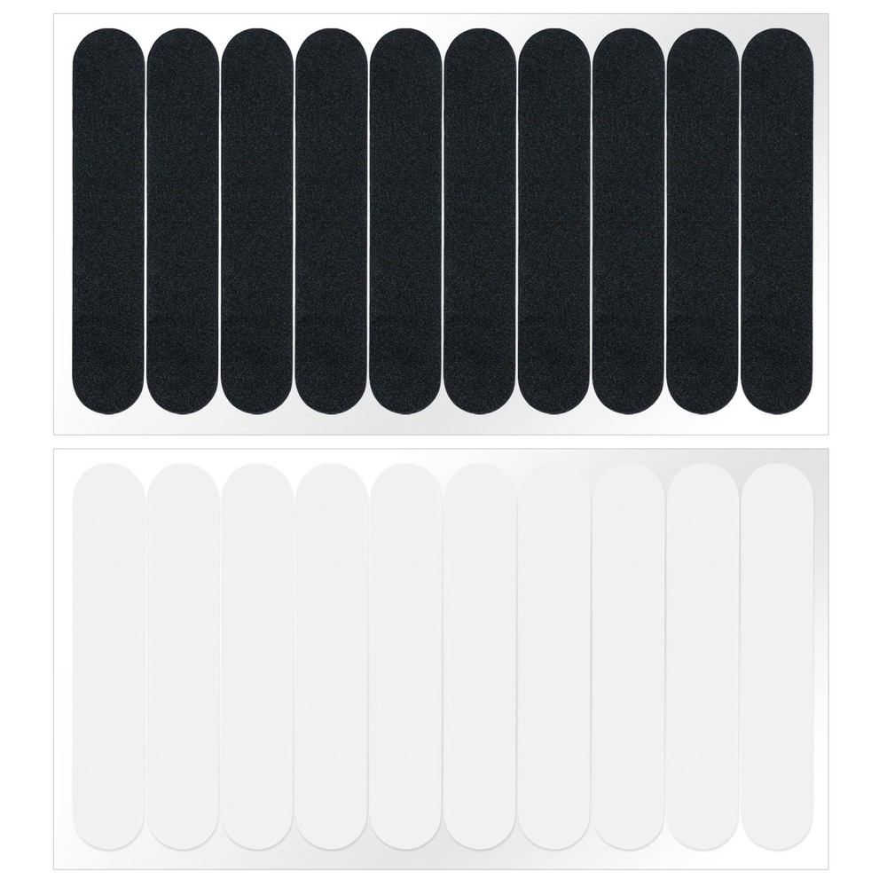 20 Pcs Hat Sizer Reducer Insert, Inserts to Make Medium, Black and White