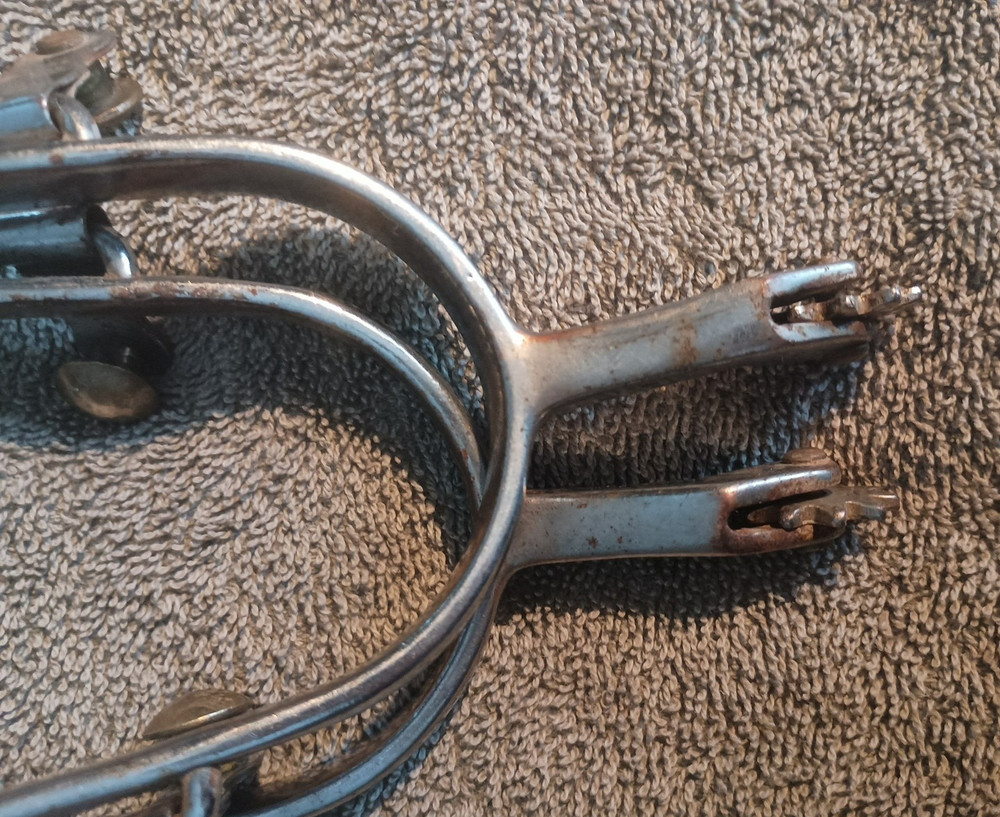 Western Spurs with Rowels