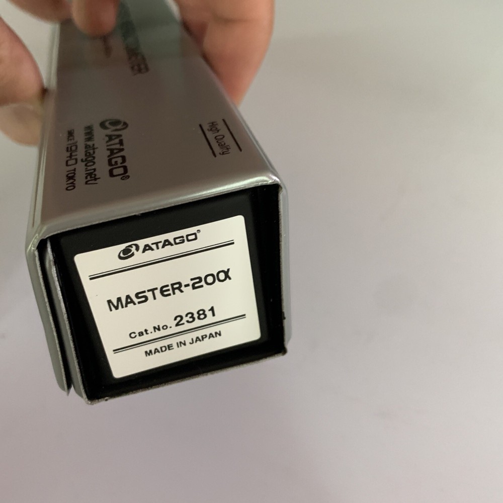 Atago Master Refractometer Master-20α 2381 Handheld