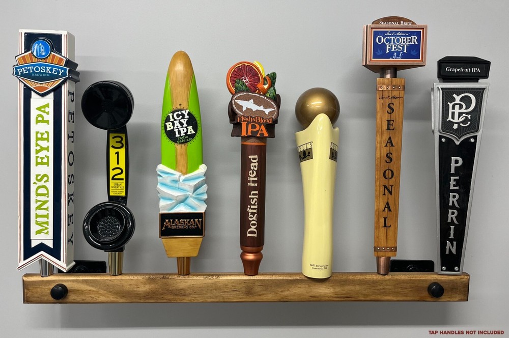Tap Handle Wall Display (Stand Off) - 24" or 36" Wide