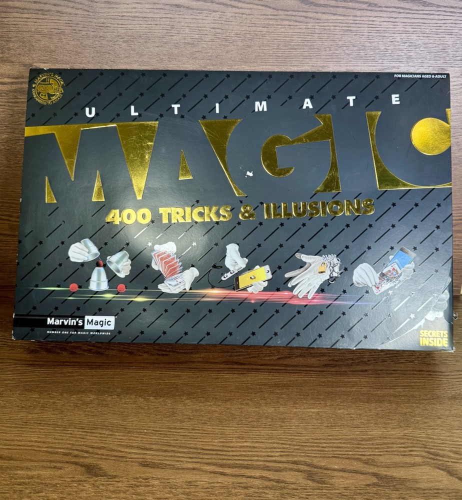 Marvin's Magic Ultimate Magic 400 Tricks & Illusions The Complete Magic Show