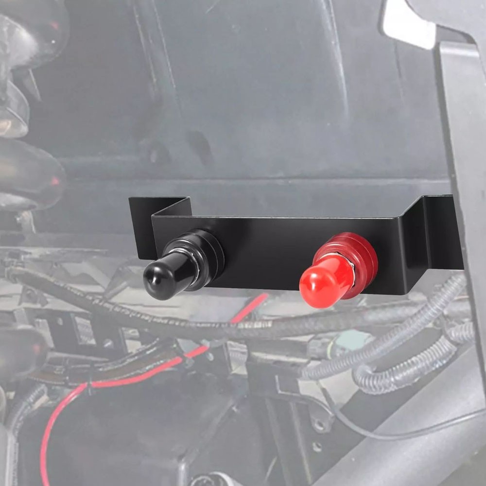 Battery Jump Post Relocation Kit Remote Battery Terminals Charging Post Bracket