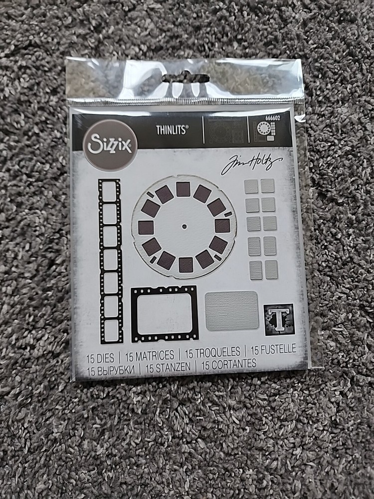 Tim Holtz Sizzix Thinlits, Vault Picture Show