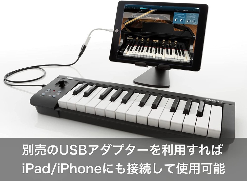Korg microKEY2 49 Key USB Powerable Compact MIDI Controller Keyboard NEW JAPAN