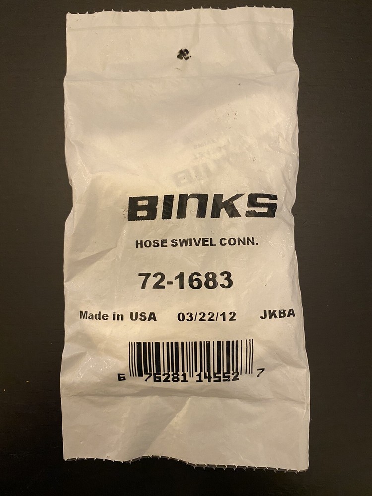 BINKS 72-1683 Hose Swivel Connection
