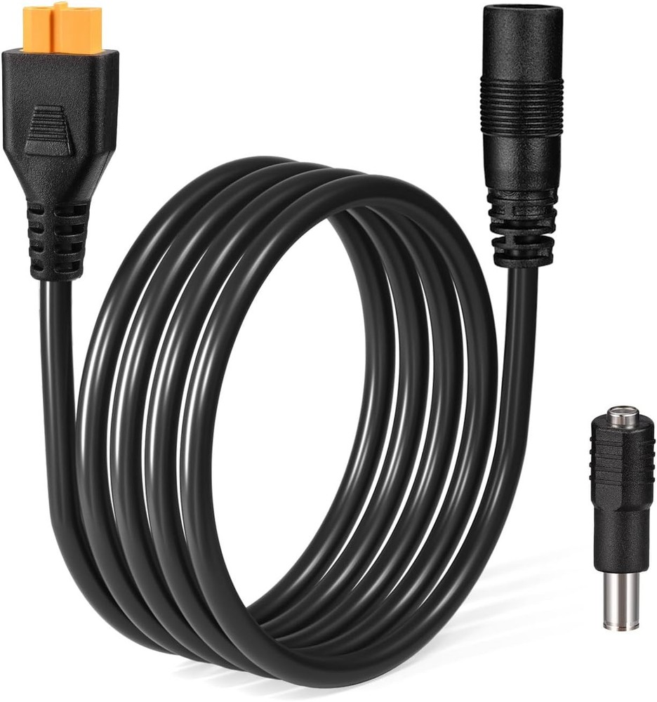 XT60 to DC 8mm Adapter Cable 14AWG 5ft
