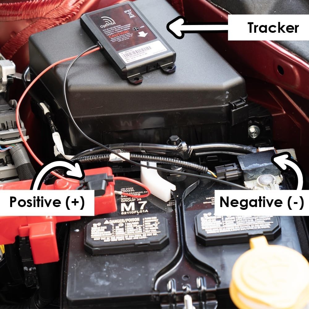 Optimus Wired GPS Tracker for Vehicles