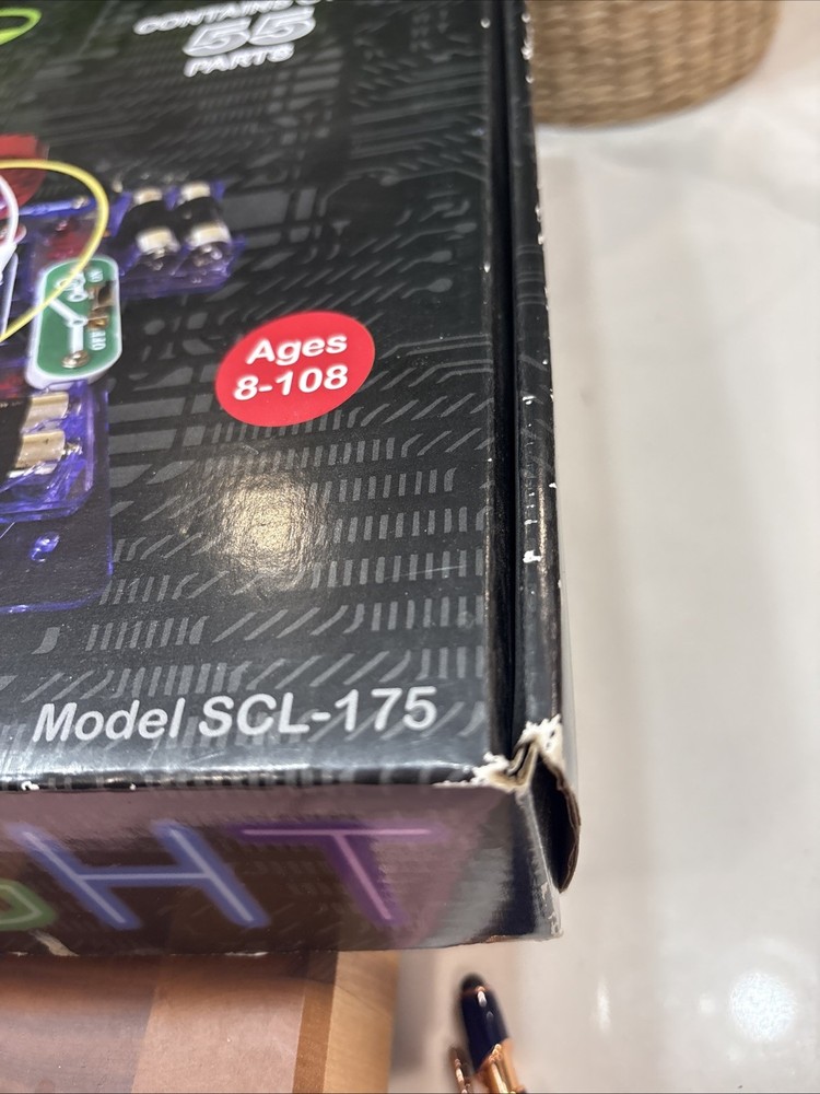 Elenco Snap Circuits Light Kit SCL175 Stem Projects Educational Electronics Kids