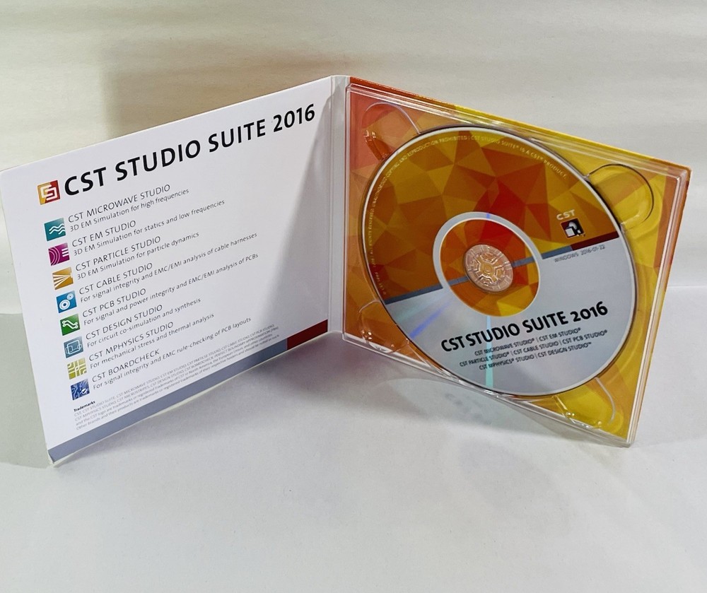 CST STUDIO SUITE 2016 - CD ONLY- BRAND NEW