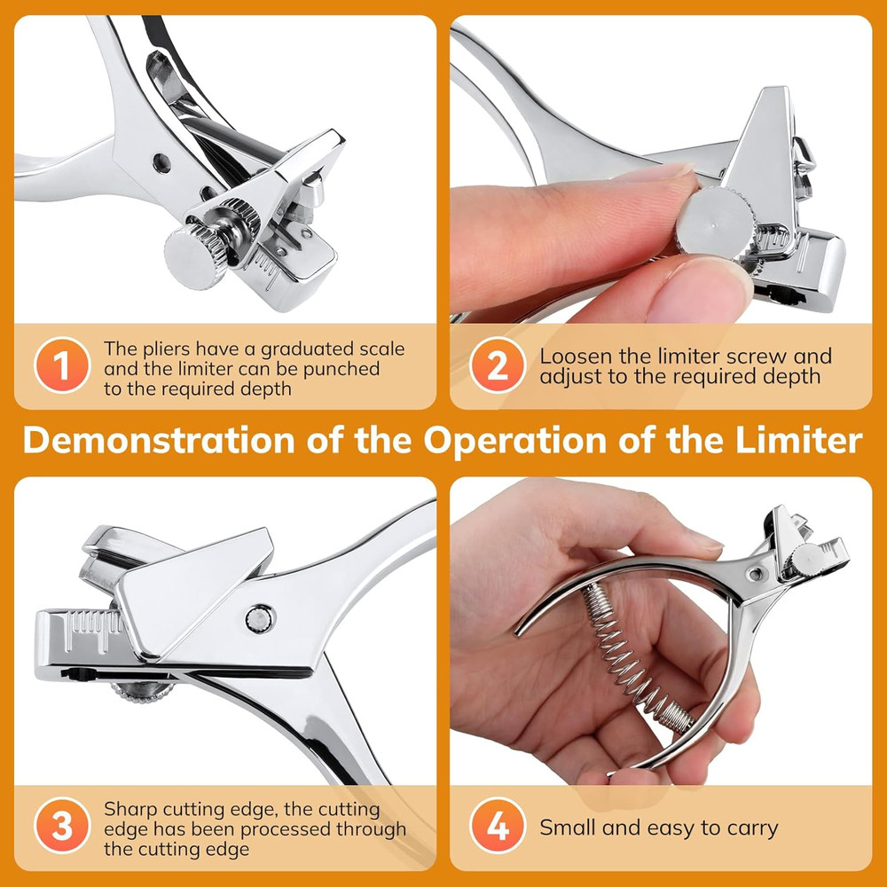 Pattern Notcher Tool for Fabric Sewing Pattern Pliers for Cloth Professional Hol