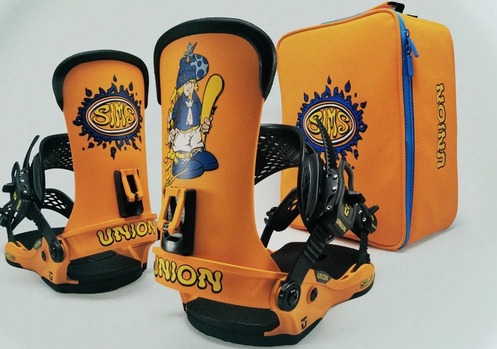 UNION SIMS NUB '93 FORCE SNOWBOARD BINDING: NOAH SALASNEK😎