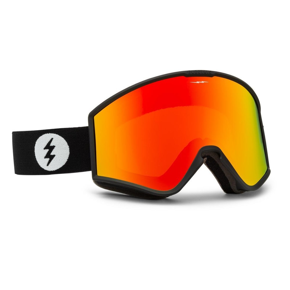 Electric EK1 Goggles Matte Black Red Chrome