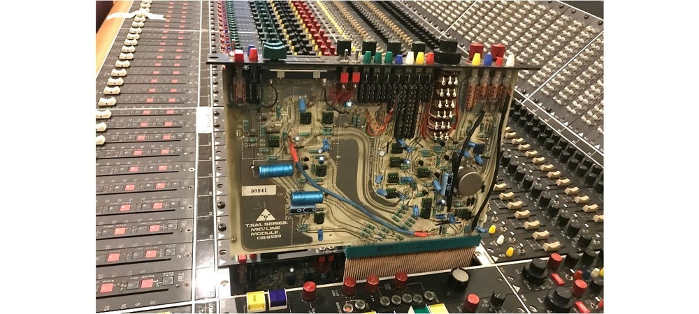Trident TSM Recording Console Extender Board Riser KIT FORM