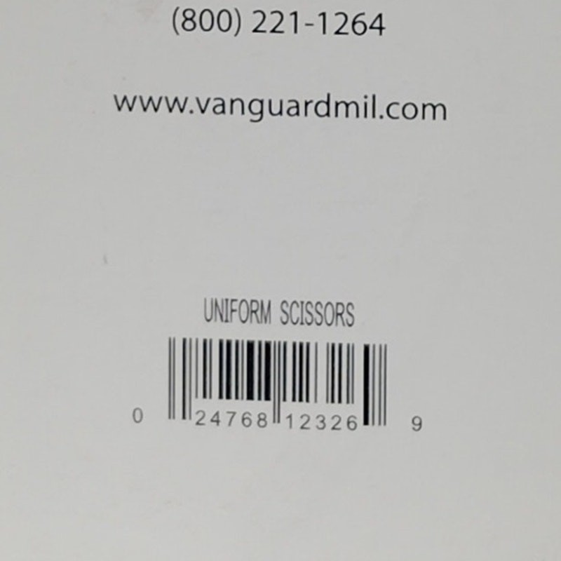Vanguard Uniform Scissors – Military Issue – All Branches, NIP