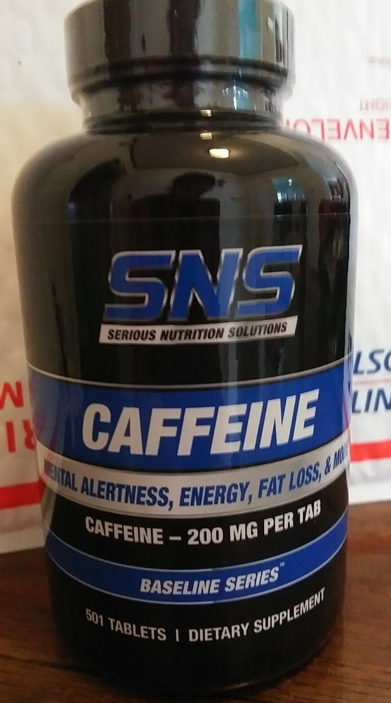 Serious Nutrition Solutions Caffeine Tablets 501 count (read description)