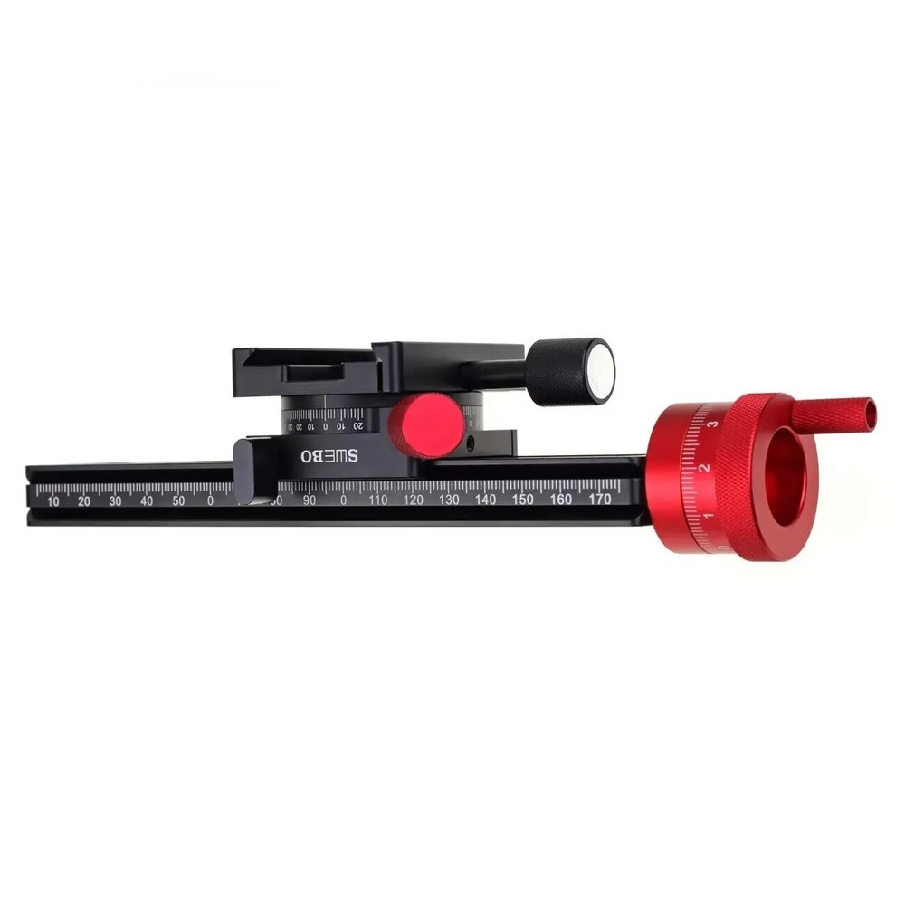 LS18R Macro Focusing Slide Rail Micrometer Type Scale Accuracy 0.04MM