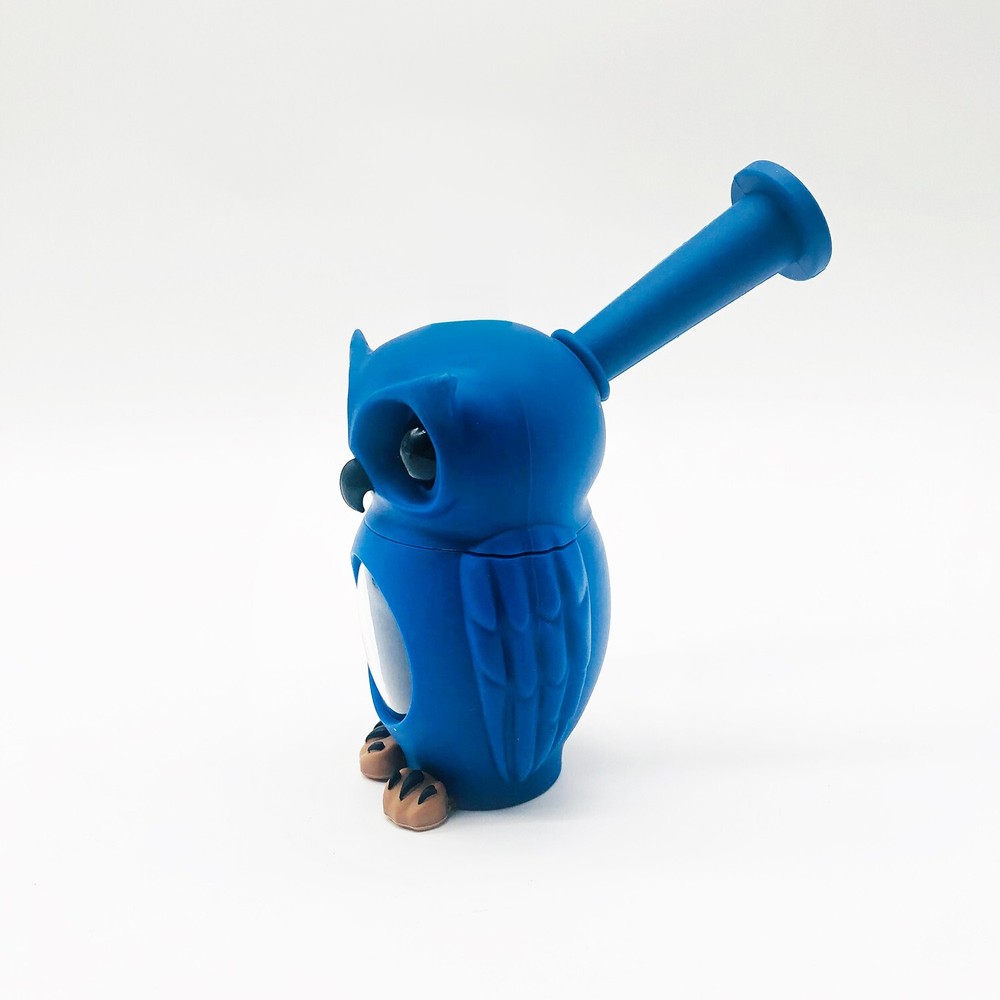 Silicone Hookah Water Pipe Bong Cute Owl Shape