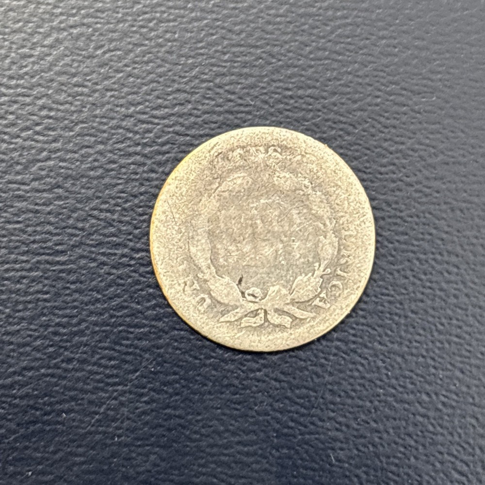 1853 Arrows Seated Liberty Half Dime, Silver *