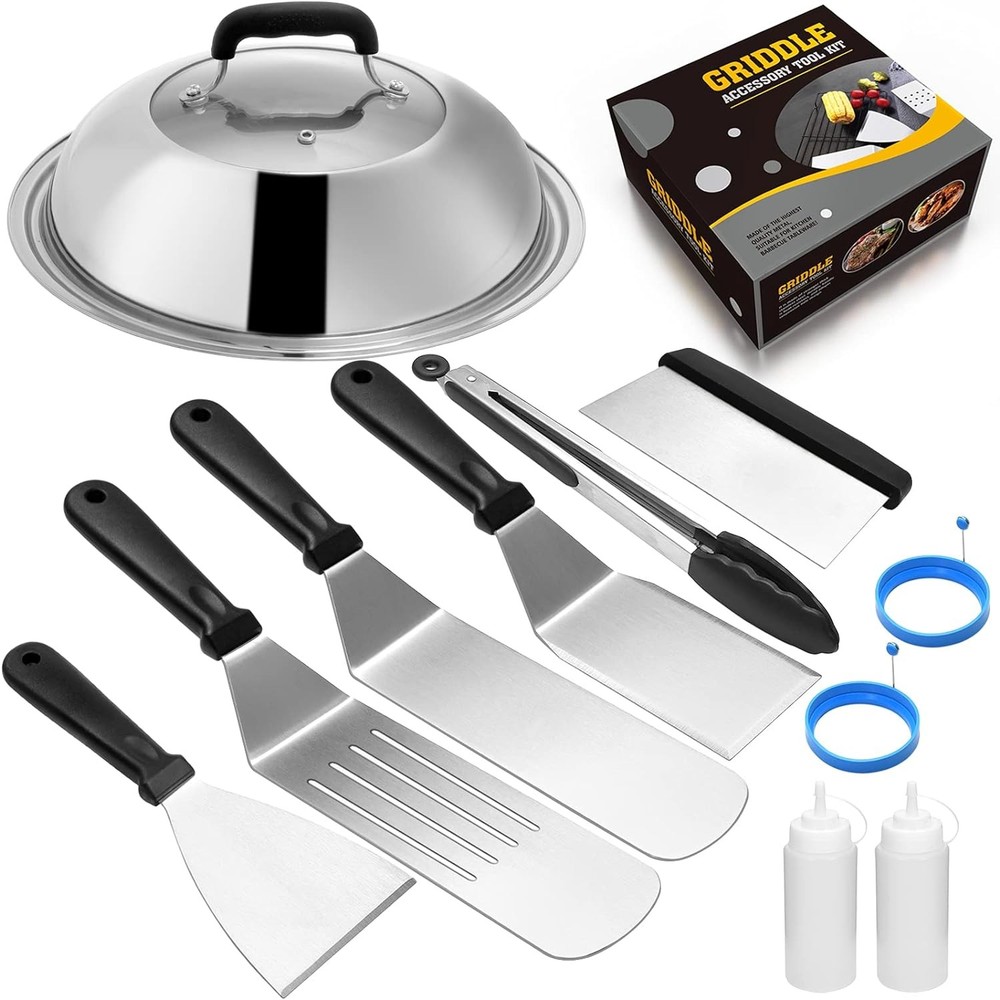 Griddle Accessories Compatible with Blackstone and Camp Chef, Flat Top...